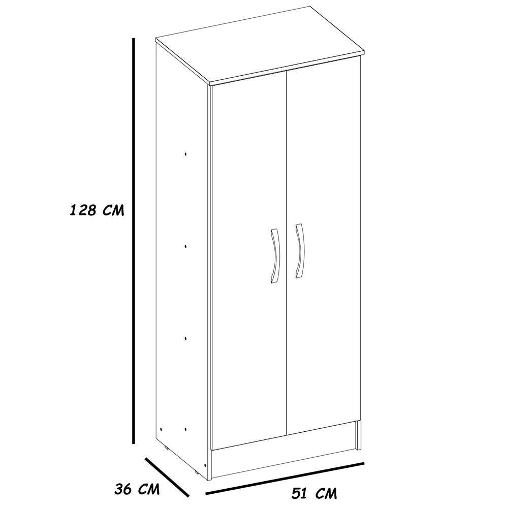 Sapateira Multiuso Demóbile Viena com 2 Portas - 6