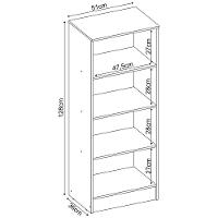 Sapateira Multiuso Demóbile Viena com 2 Portas - 5