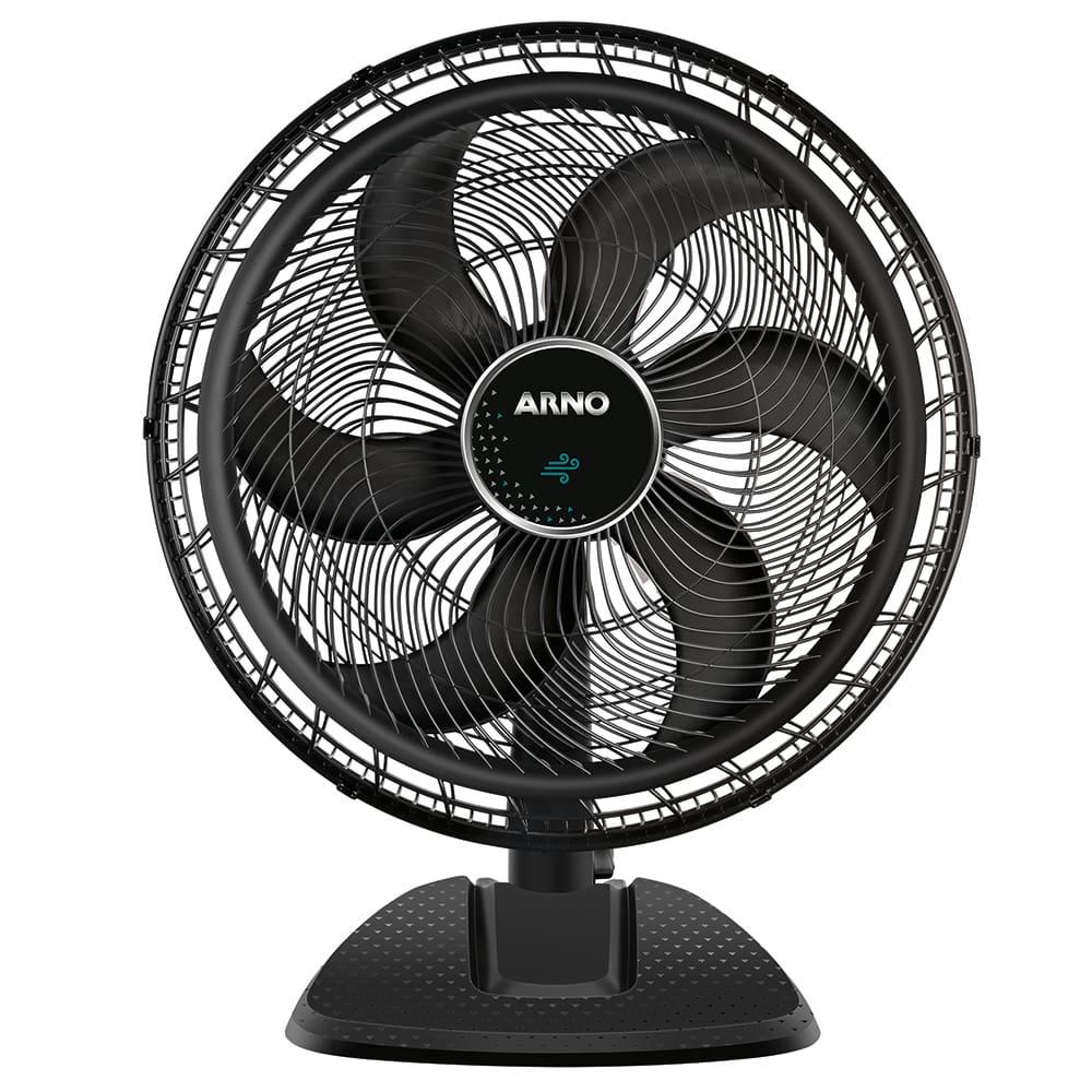 Ventilador de Mesa Arno Ultra Silence Force VD50 com 3 Velocidades, 50cm, 6 Pás - Preto - 1