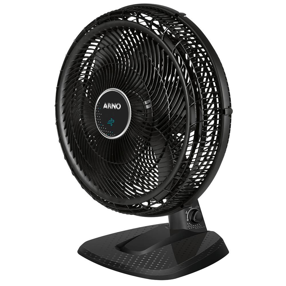 Ventilador de Mesa Arno Ultra Silence Force VD50 com 3 Velocidades, 50cm, 6 Pás - Preto - 2