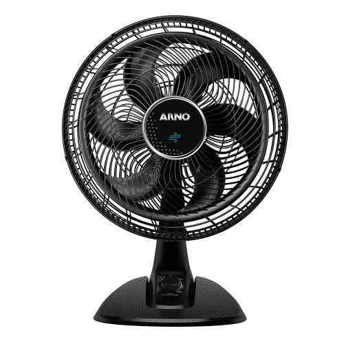 Ventilador de Mesa Arno Ultra Silence Force VD40 40cm, 6 Pás, 126W - Preto