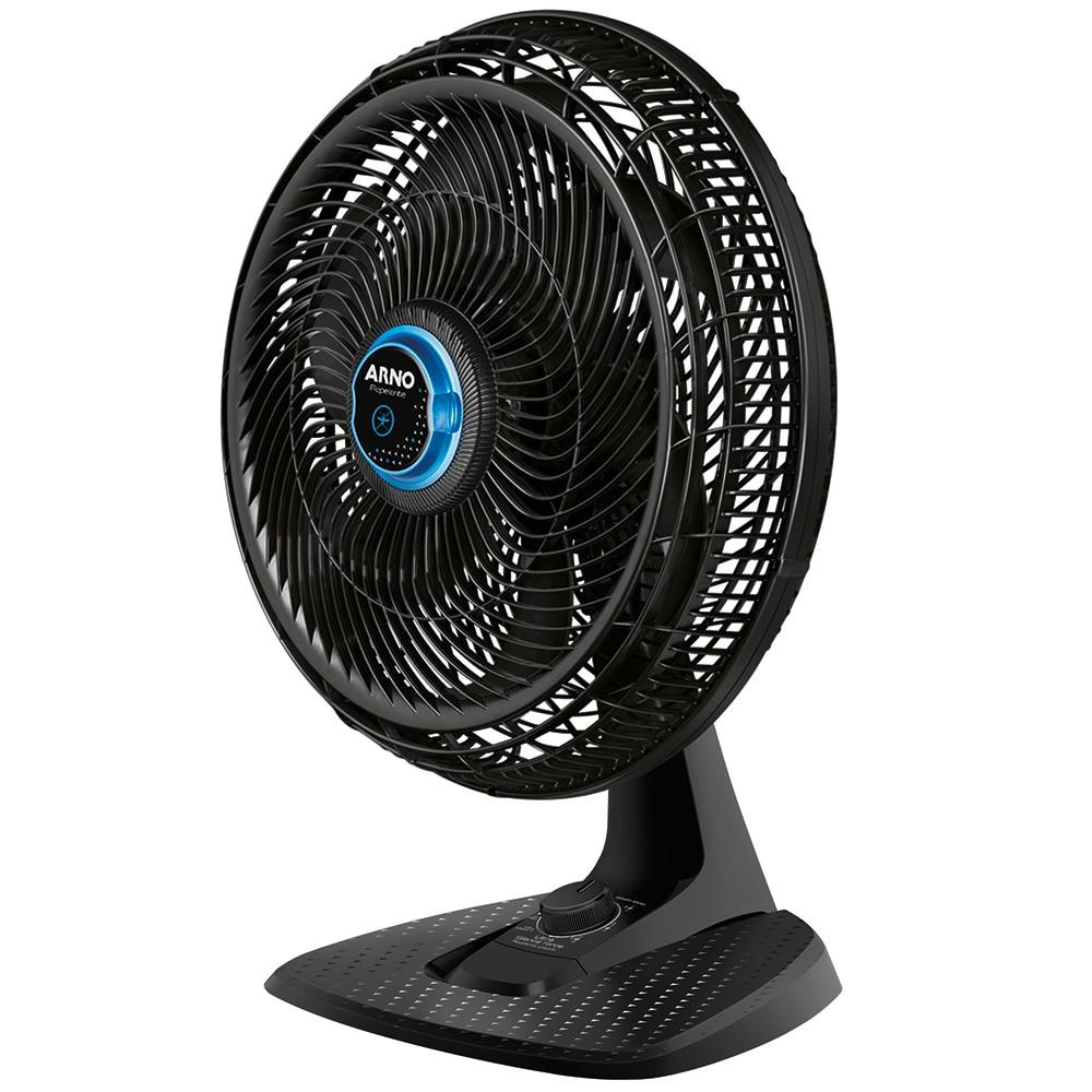 Ventilador de Mesa Arno Ultra Silence Force Repelente VD55 40cm, 6 Pás, 3 Velocidades - Preto - 3