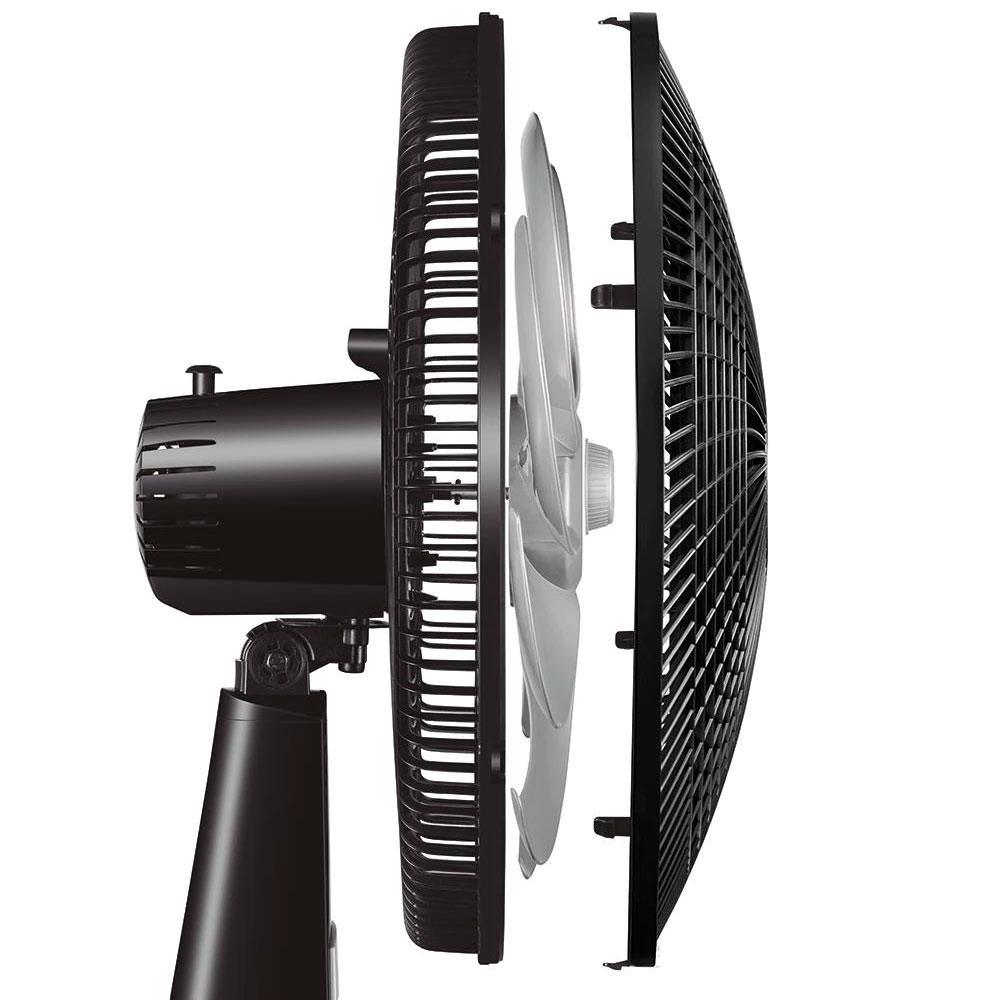 Ventilador de Mesa 30cm Mondial Super Power VSP-30-B 6 Pás 3 Velocidades - Preto - 8