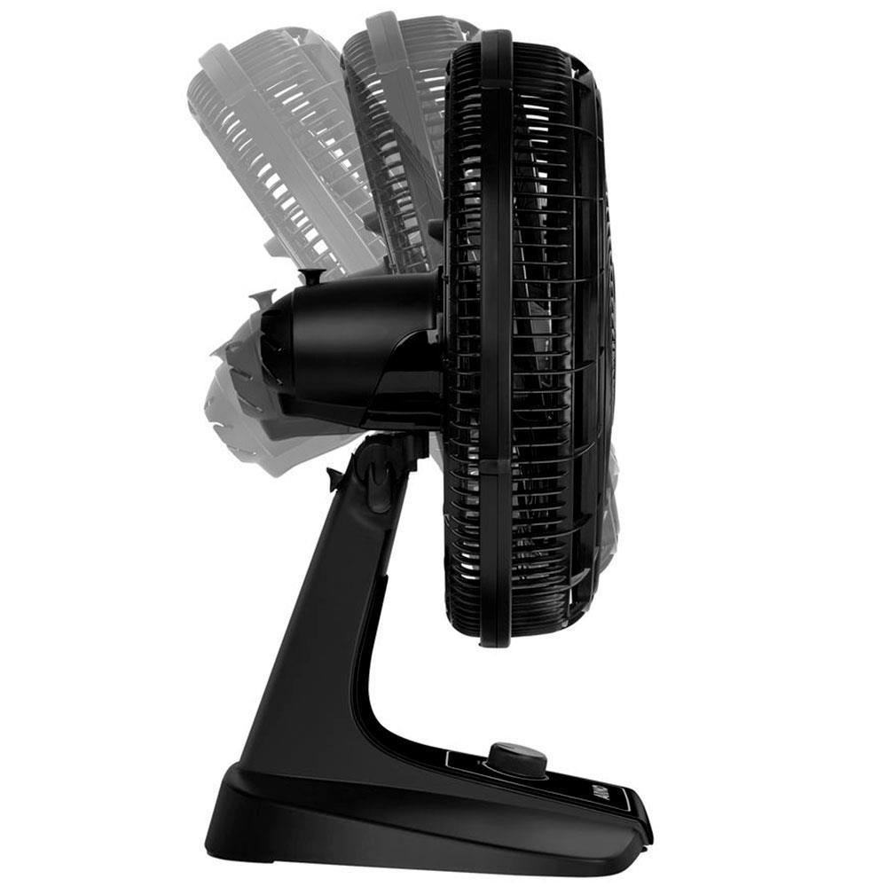 Ventilador 2 em 1 Mesa/Parede Arno Turbo Force VF42 40cm com 3 Velocidades e 6 Pás - Preto - 5