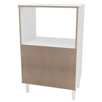 Armário para Micro-ondas Politorno Facility com 2 Portas e 1 Prateleira - 58cm de largura - 6