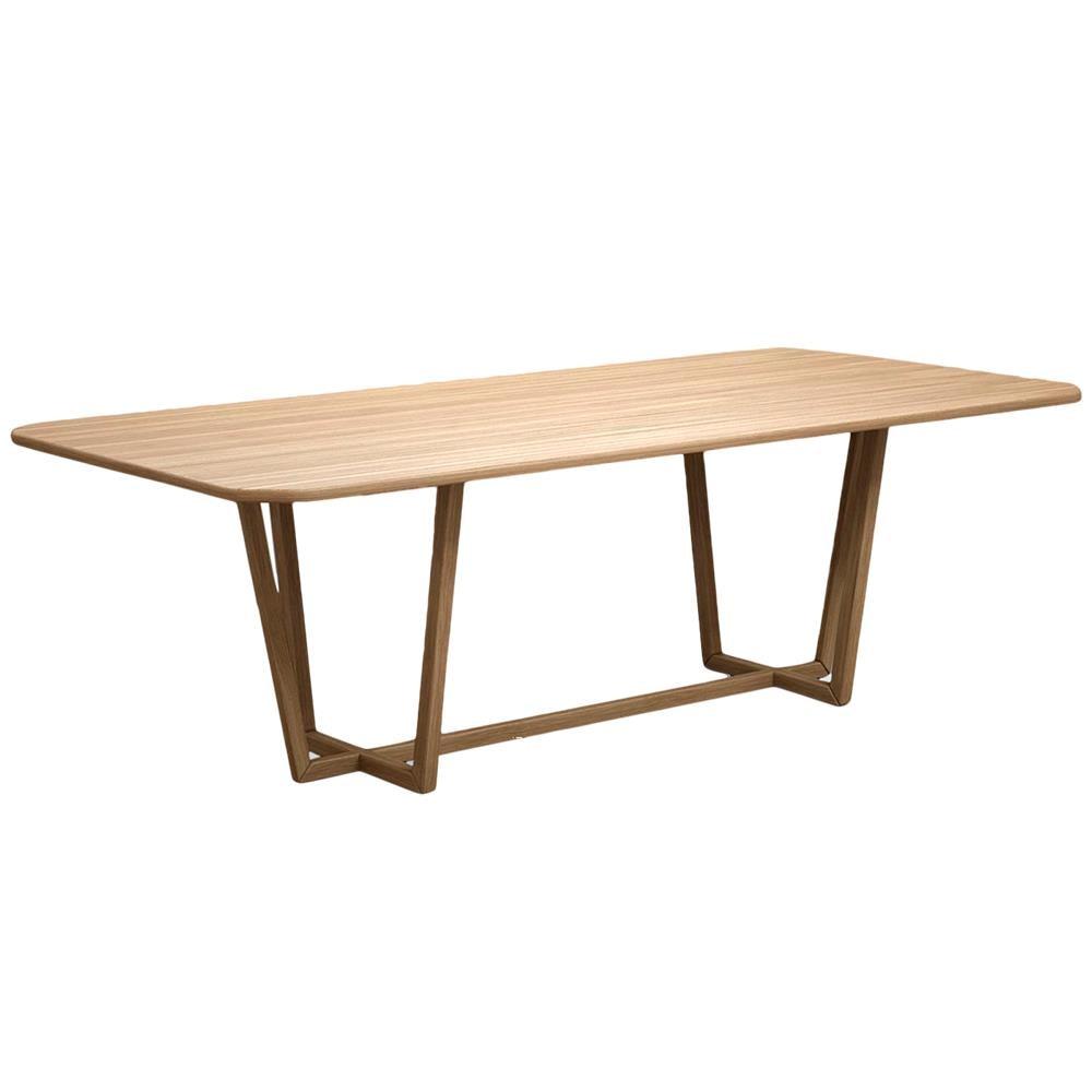 Mesa de Jantar Retangular Herval Califórnia – Amêndoa - 1