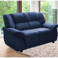 Sofá 2 Lugares Hellen Buarque com 140cm de Largura e Revestimento em Veludo - 1