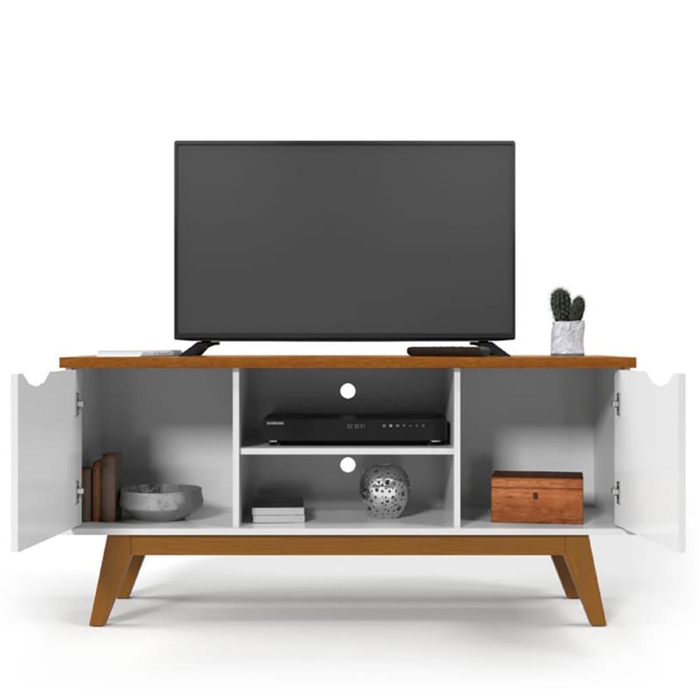 Rack Patrimar Marselha com 136 cm de Largura, Ideal para TV de até 46" - 3