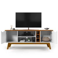 Rack Patrimar Marselha com 160 cm de Largura, Ideal para TV de até 50"