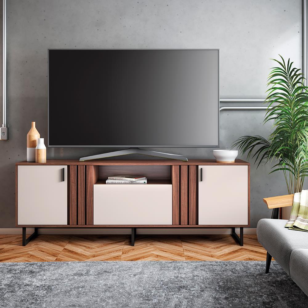 Rack Colibri Juruá com 180 cm de Largura, 3 Portas, Ideal para TV de até 70” - 1