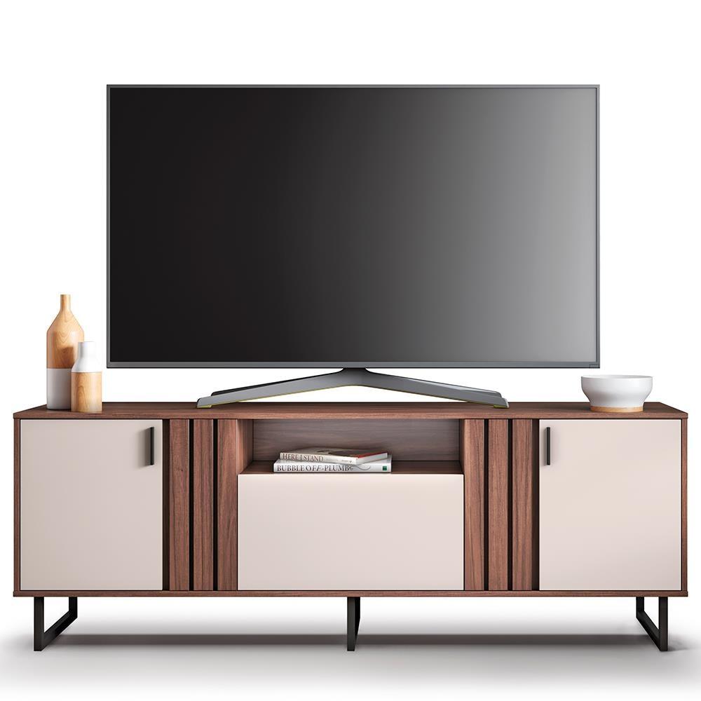 Rack Colibri Juruá com 180 cm de Largura, 3 Portas, Ideal para TV de até 70” - 2