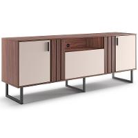 Rack Colibri Juruá com 180 cm de Largura, 3 Portas, Ideal para TV de até 70”