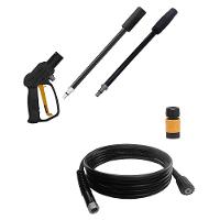 Lavadora de Alta Pressão Wap Eco Fit 2200 1500psi 1400W com Jato de Água Leque e Concentrado, Sistema Stop Total - Amarelo/Preta - 7