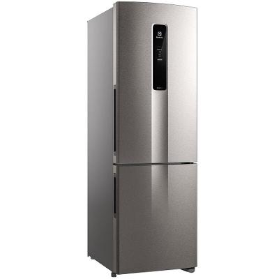 Geladeira Electrolux DB44S Bottom Frost Free com AutoSense e Gaveta HortiFruti 400 L – Inox