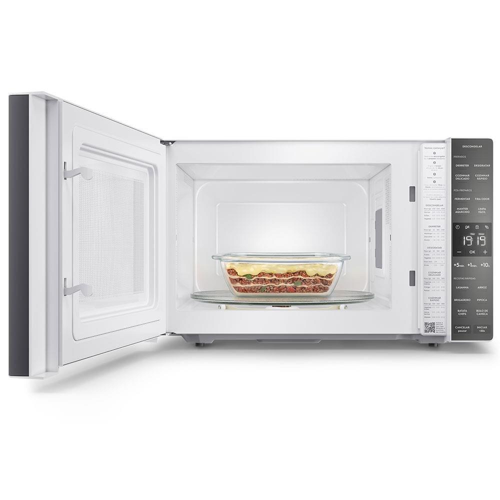 Forno de Micro-ondas Electrolux Efficient ME36B Funções Fermentar e Manter Aquecido Branco 36 L - 3