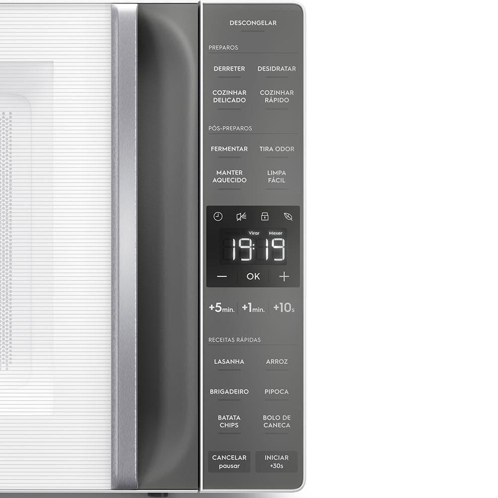 Forno de Micro-ondas Electrolux Efficient ME36B Funções Fermentar e Manter Aquecido Branco 36 L - 5
