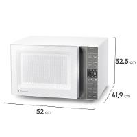 Forno de Micro-ondas Electrolux Efficient ME36B Funções Fermentar e Manter Aquecido Branco 36 L - 8