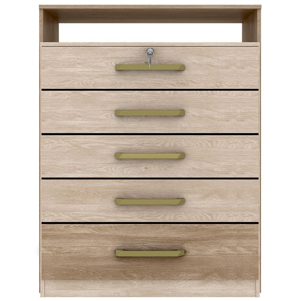 Cômoda Demóbile Triunfo com 5 Gavetas e 1 Nicho - 2