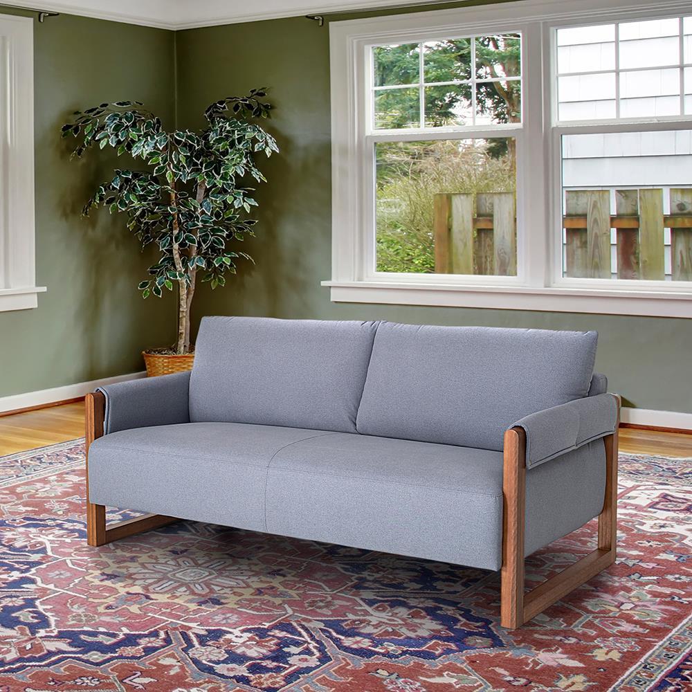 Sofá 3 Lugares Herval Polônia 191cm de Largura - 1