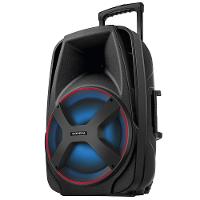 Caixa Amplificada Mondial CM-550 com Bluetooth, USB Rádio FM e Função TWS - 550W - 1