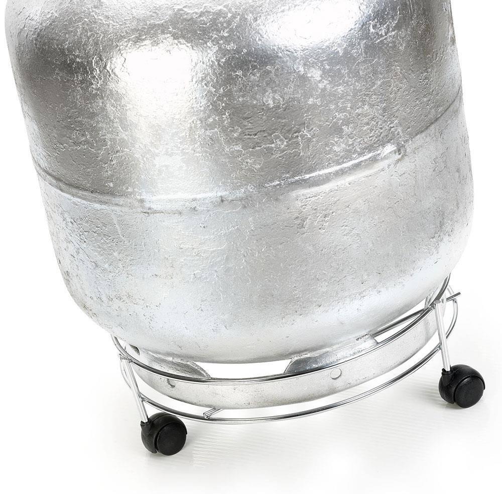 Suporte Multiuso com Rodízios Arthi - Cromado - 2