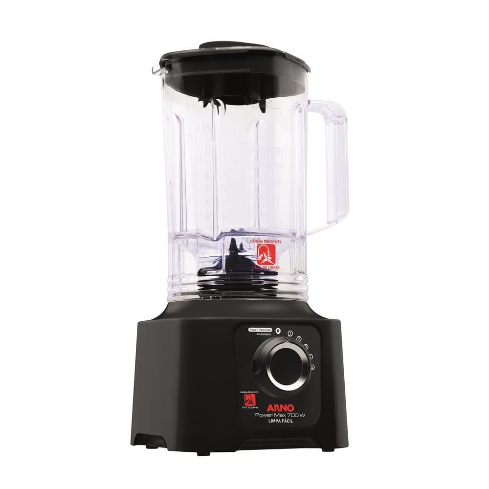 Liquidificador Arno Power Max 700 Limpa Fácil LN60 Preto 700W com 5 Velocidades - 4