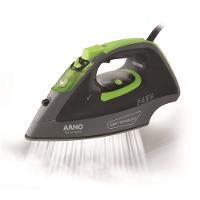 Ferro de Passar a Vapor Arno Smartgliss FSC1 Inteligente com Spray, Base Cerâmica e Desligamento Automático - Cinza/Verde - 2
