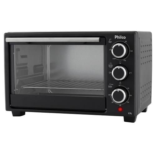 Forno Elétrico Philco PFE17P de 17L com Timer – Preto
