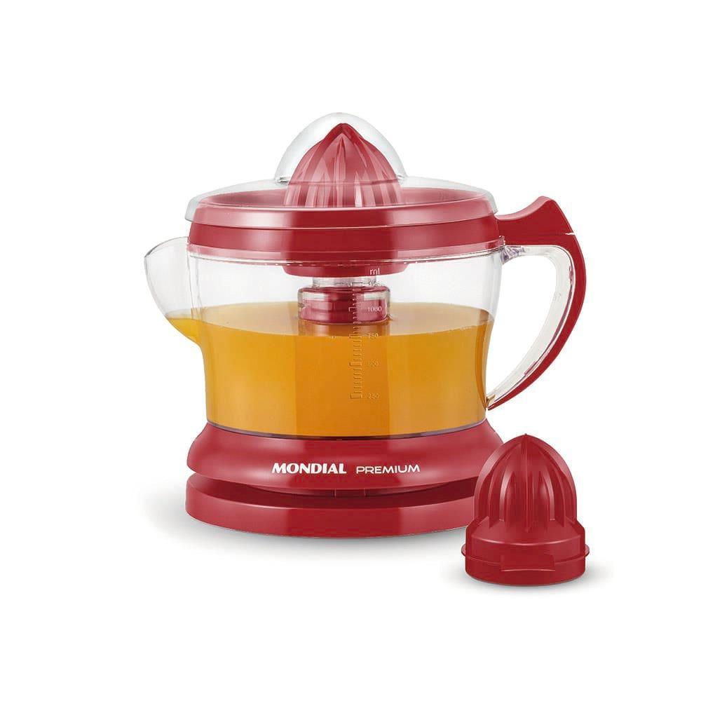 Conjunto Especial Mondial KT-105-R (Espremedor Premium + Batedeira Prática + Liquidificador Turbo Power) - Vermelho - 8