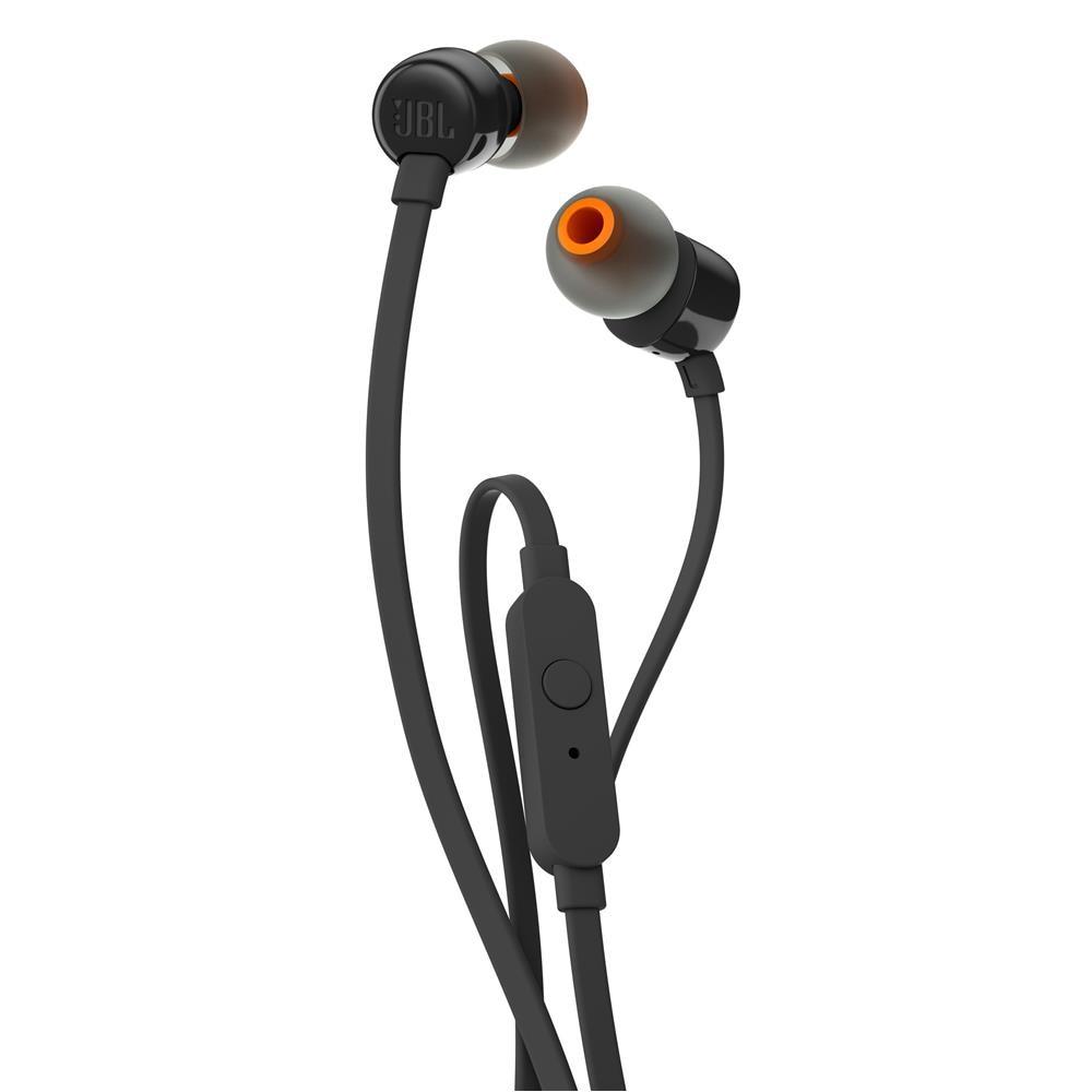 Fone de Ouvido JBL T110 In Ear Pure Bass Preto - 1