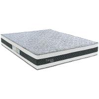 Colchão Queen Size Biflex Turquia com Molas Ensacadas e Pillow Inn 30x158x198cm - Branco/Grafite - 1
