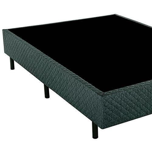 Base Box para Colchão de Casal Biflex Turquia 39x138x188cm - Grafite - 3