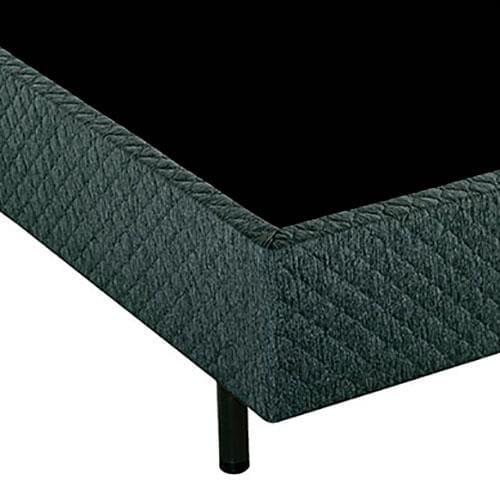 Base Box para Colchão de Casal Biflex Turquia 39x138x188cm - Grafite - 4