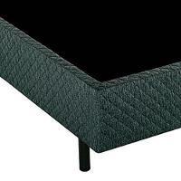Base Box para Colchão de Casal Biflex Turquia 39x138x188cm - Grafite - 4