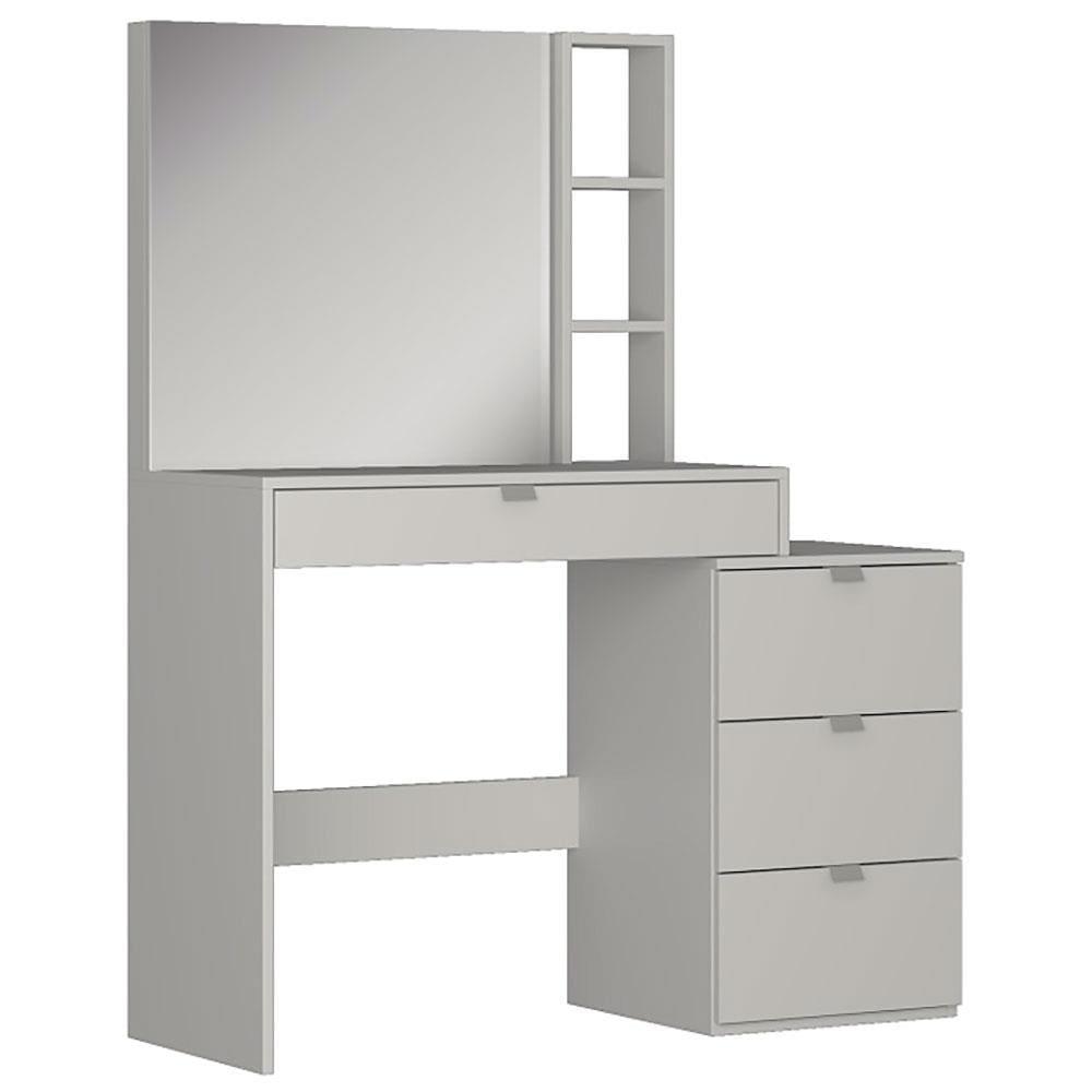 Penteadeira Nova Mobile Anne com Espelho e 4 Gavetas - 3