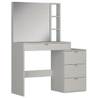 Penteadeira Nova Mobile Anne com Espelho e 4 Gavetas - 3