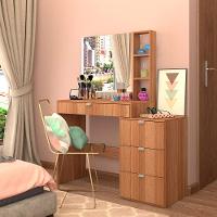 Penteadeira Nova Mobile Anne com Espelho e 4 Gavetas - 1