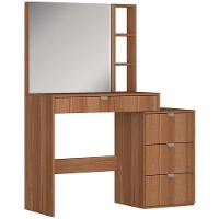 Penteadeira Nova Mobile Anne com Espelho e 4 Gavetas - 3