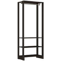 Roupeiro Closet Nova Mobile Yes com 3 Prateleiras e Cabideiro - 2