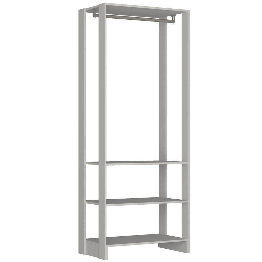 Roupeiro Closet Nova Mobile Yes com 3 Prateleiras e Cabideiro - 2