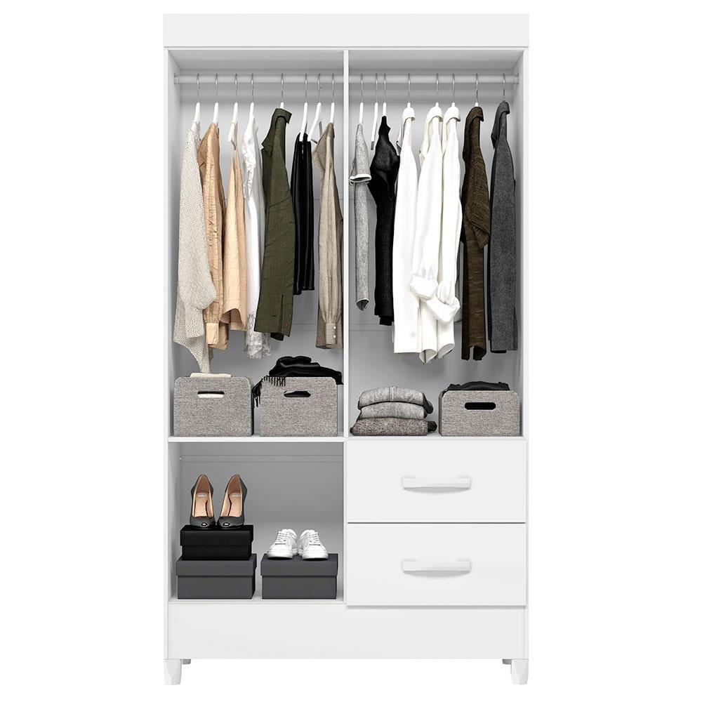 Guarda-Roupa Palumóveis Mobi com 4 Portas e 2 Gavetas - 5