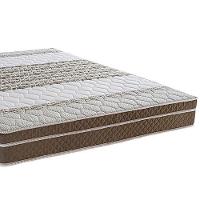 Colchão Queen Size Ilhéus com Molas Ensacadas e Euro Pillow 24x158x198cm - Marrom e Bege - 5