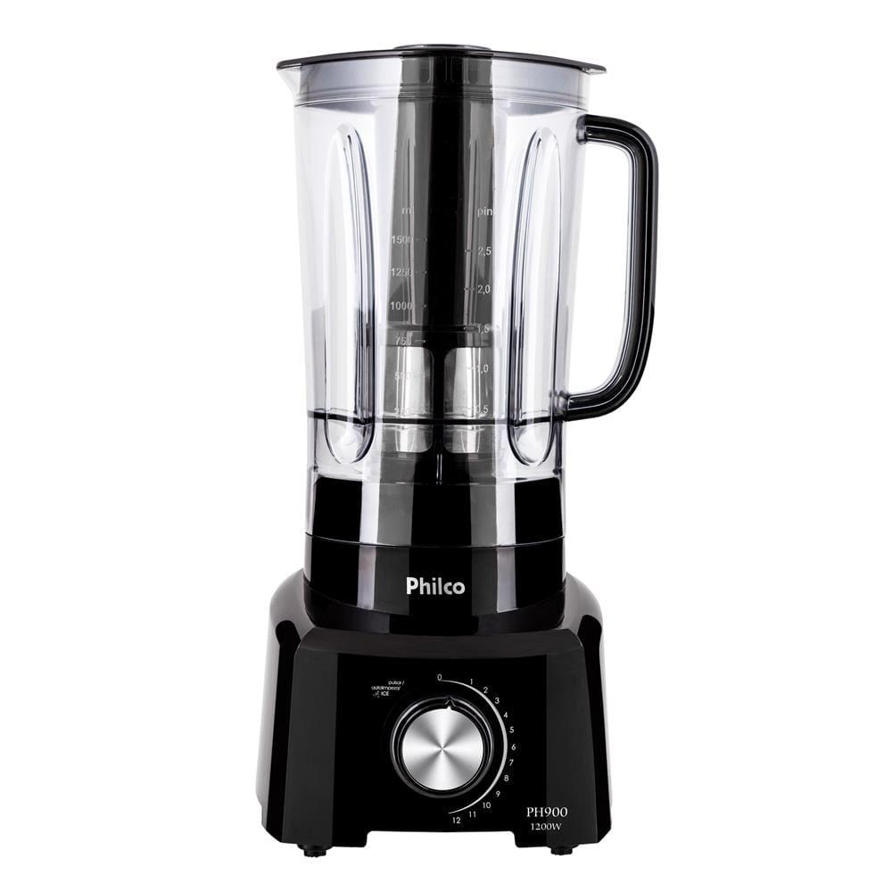 Liquidificador Philco PH900 Preto 1200W com 12 Velocidades - 1