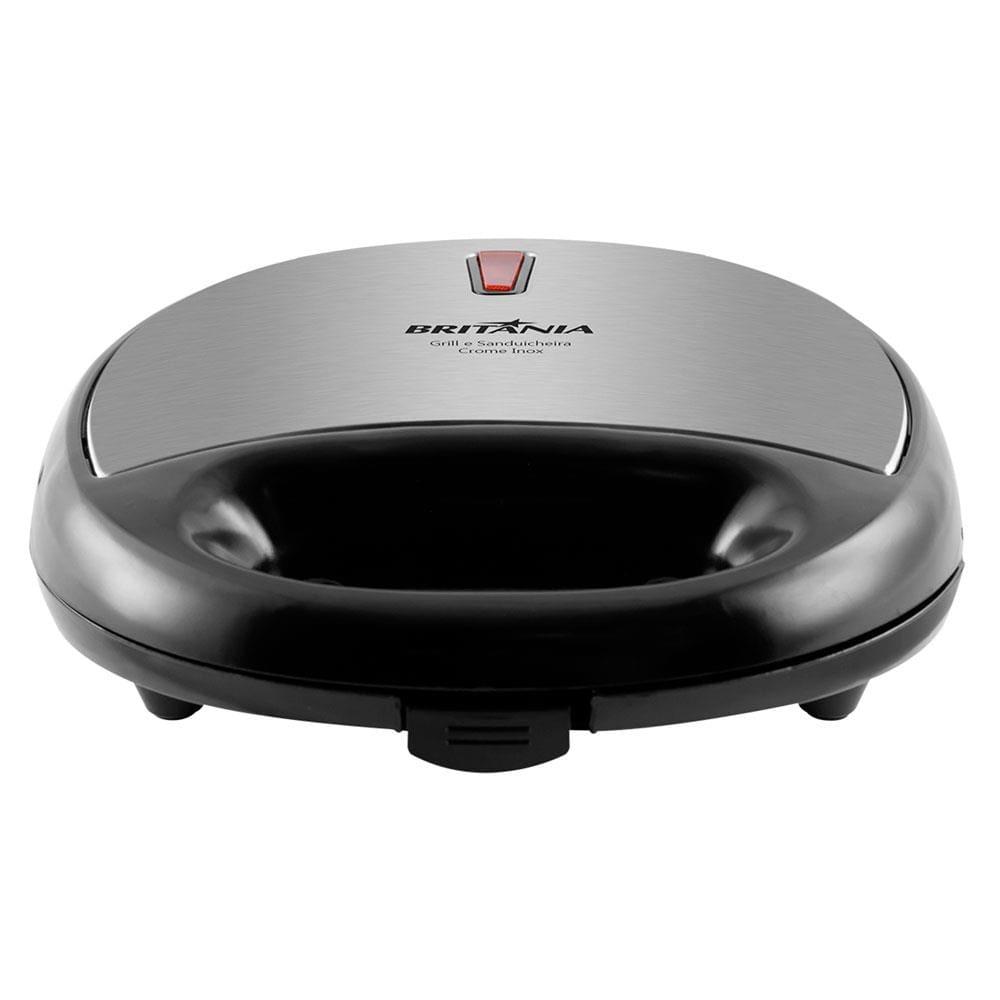 Grill e Sanduicheira Britânia Crome Inox - 6