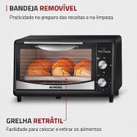 Forno Elétrico Mondial Pratic Cook FR-09 com 6 Litros – Preto - 5