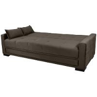 Sofá-Cama 3 Lugares Matrix Grazi Revestido em Veludo - 206cm de largura
