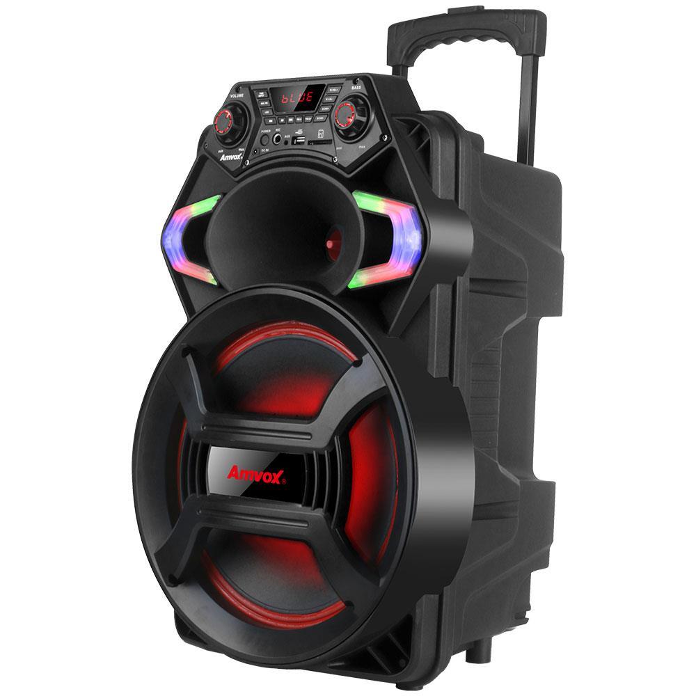 Caixa de Som Amplificada Amvox ACA550 Strondo II Bluetooth, Rádio FM, USB - 550W - 1