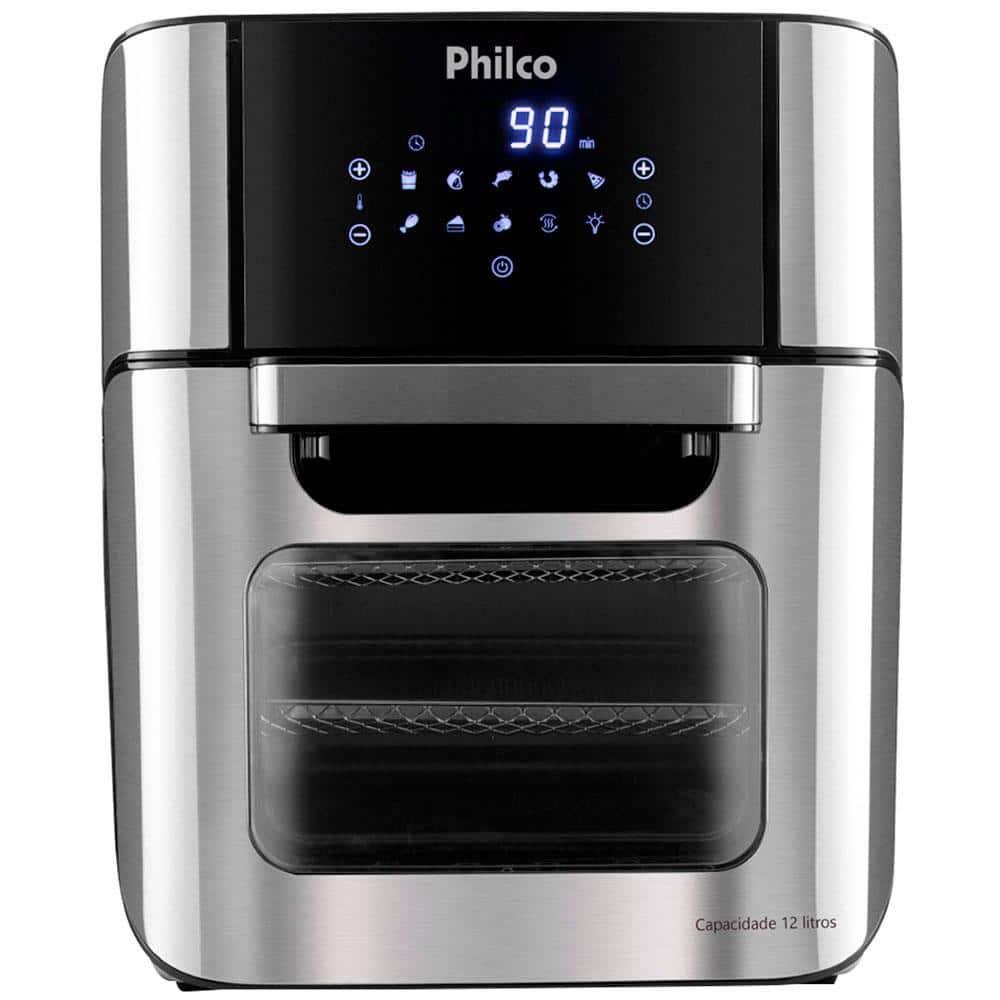 Fritadeira Elétrica Sem Óleo Air Fryer Oven Philco 12L PFR2200 Preta - 1