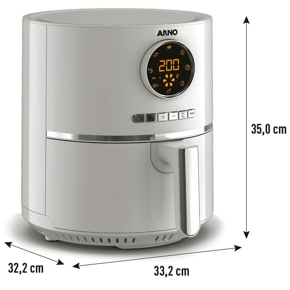 Fritadeira Elétrica Sem Óleo Air Fryer Arno Ultra UFRY 4,2L Digital - Grafite - 6