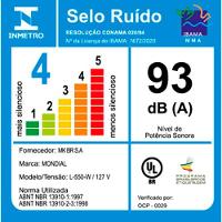 Liquidificador Mondial Power L-550 1,9L 550W 2 Velocidades Pulsar Preto - 7